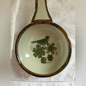Ken Edwards Mexico Pottery Soup Bowl Handle